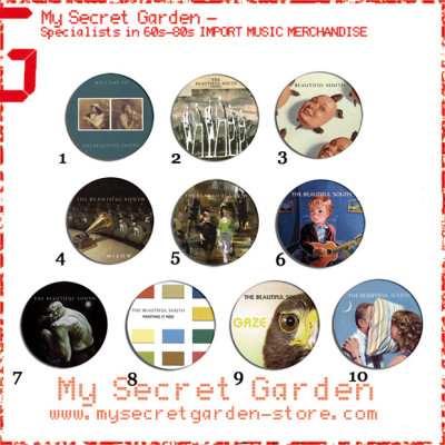 The Beautiful South - Welcome To, Choke, 0898 Album Pinback Button Badge Set ( or Hair Ties / 4.4 cm Badge / Magnet / Keychain Set )